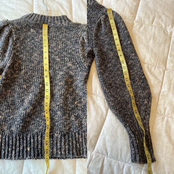 SOLD Madewell Pleat Shoulder Pullover Sweater XXS - Picture 13 of 15